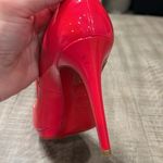 Christian Louboutin  Yolanda hot pink/red patent leather pumps Photo 7
