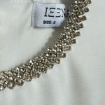 Mac Duggal 🆕  Rhinestone Neckline Draped Mini Dress NWT SZ 2 Photo 4