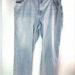 Seven7  Loose Straight 20W Women's High Rise Light Wash Jeans Photo 0