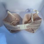 OMNIA Opal Collection Full Coverage Bra 36J Beige Jacquard Underwire Adjustable Tan Size undefined Photo 5