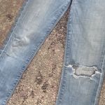 frame denim  Women's Light Wash Le High Rise Skinny Waterford Distressed Jeans 28 Photo 3