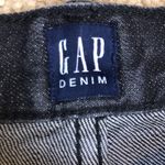 Gap Women’s Mom Jean Faded Black Denim Jeans Photo 8