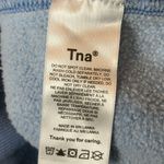 Aritzia  tna sweatfleece cozy fleece boyfriend fit blue sweatshirt Photo 5