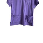 Beyond Scrubs Women Top M Purple Medical Uniform Nurse Workwear Dental Casual Size M Photo 5