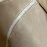 UGG  Suede Leather Hooded Bomber Jacket Size M Photo 8