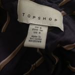 Topshop Sicily One-Shoulder Striped Midi Dress 4 Photo 7