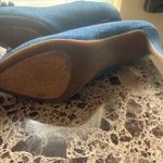 Jessica Simpson  Denim Blue Crystal Heels 2 stones are missing! Photo 3