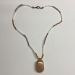 Women’s Hand Made Beaded Natural Stone / Glass Costume Necklace Photo 1