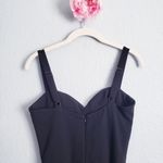 Dress the Population  Brooke Cut Out Twist High Slit Black Gown Photo 4