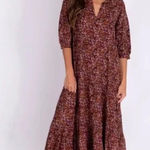 Natural Life  floral tiered maxi dress NWT Photo 0