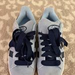 Adidas Blue and Navy Addidas Campus - comes with light blue laces!!  Photo 1