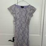 Majorelle Purple Lace Mini Dress Photo 1