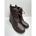 Catherine Malandrino  Booney‎ Vegan Leather Lace Up  Combat Boots Size 9 New Photo 6