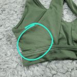 Aerie READ Offline By Real Me Ruched Sports Bra Green Size XS Padded Lined Photo 4