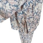 Pax Philomena Laura Floral Gray Block Print Long Sleeve Pajamas Set Size L Photo 3