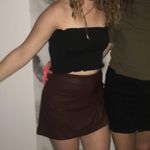 MakeMeChic Women’s Strapless Bandeau Tube Crop Top Black Size undefined Photo 1