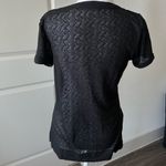 Comptoir des cotonniers Black Lace design Women's Top Photo 3