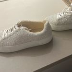 Betsey Johnson Chic Pearl-Studded Women's White Sneakers 8 Photo 1