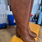 Unisa  Womens Lanna Stacked Heel Riding Boots Size 11 New Photo 0