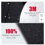 Mier Sports Diamond Quilted Vest Black Size L Photo 7