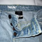 Mossimo Supply Co. Light Blue Distressed Jean Shorts Size 25 Photo 2