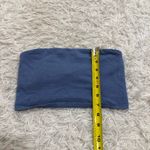 Aerie  Tube Top Acid‎ Wash Blue Size Small Photo 4