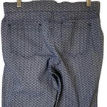 89th & Madison Women's M Geometric Print Blue Dress Pants Casual Size M Photo 4