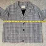 Free People  Cali Plaid Blazer L‎ Photo 8