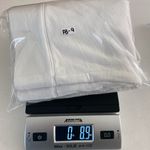 CHAPS  women’s solid white‎ stretch ruched comfy lounge casual mini skirt XL Photo 7