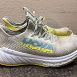 Hoka  One One Carbon X3 Yellow & White Running Shoes Sneakers | Women’s Size 8.5 Photo 0