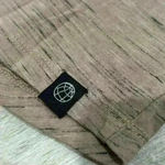 Free Planet  Beige Black Pullover Lightweight Hoodie Long Sleeve Henley Size S Photo 3