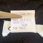 Vintage 90s Skirt Asymmetrical Burgundy Navy Blue Semi Sheer Boho Paisley Print Red Size M Photo 7