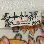 Free People  Intimately Boho Floral Paisley Swing Tank Top SZ S Cream Multicolor Photo 4