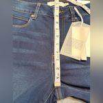 Tahari  Dark Blue High-rise Crop MiniBoot Cut Jeans NWT size 8/29 Photo 11