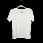 Karl Lagerfeld White Tee with Graphic Design Size Small Photo 1