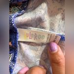 LuLaRoe  OS Leggings Floral Purple Teal  one size elastic waist Photo 14