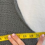 NWT Wol hide Stone Vest Tank Woman M/L Gray Knit Top Pima Cotton Linen Cozy Size L Photo 15