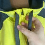 Nike Just Do It spell out therma-fit zip athletic hoodie yellow and gray size XL Photo 7