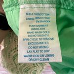 Southern Tide Sawyer Scalloped Lace Sheath Dress Cream Green Size 8 Photo 5