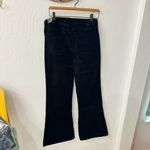 Tractr Corduroy Black High Rise Flare Light Stretch Jeans 12/31 Photo 4