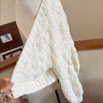 Edikted  Cream Open-Front chunky knit Cardigan Photo 6