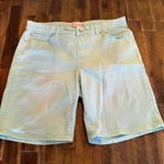 Soft Surroundings  blue women’s Bermuda shorts size large pastel Photo 0
