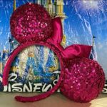 Disney parks hot pink magenta Minnie Mouse ears Photo 1