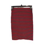 Madewell Sailor Stripe Red & Navy Pencil Skirt Sz XS Photo 3