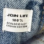 ZARA  Women's Blue High Waisted Relaxed Straight Cropped Denim Jeans Size 6 Photo 4