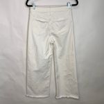 Loft Cream Button Front Wide Leg Jeans Sz 25 0 Photo 2