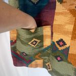 Sunbelt Vintage Colorful Aztec One Button Tunic Lightweight Jacket Blazer Sz M/L Green Size L Photo 5