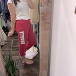 Colosseum  burgundy Alabama collegiate sweatpants size large Photo 1