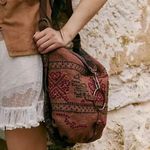Free People NWT  We The Free Talia Bag Embroidered Crossbody Leather Purse $268 Photo 1