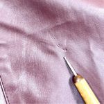 Pretty Little Thing  Women’s Faux Leather Pleated Trendy Cropped Trousers‎ Size 10 Photo 11